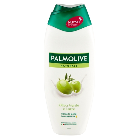 Palmolive bagnoschiuma Naturals Oliva Verde e Latte Idratante 500ml